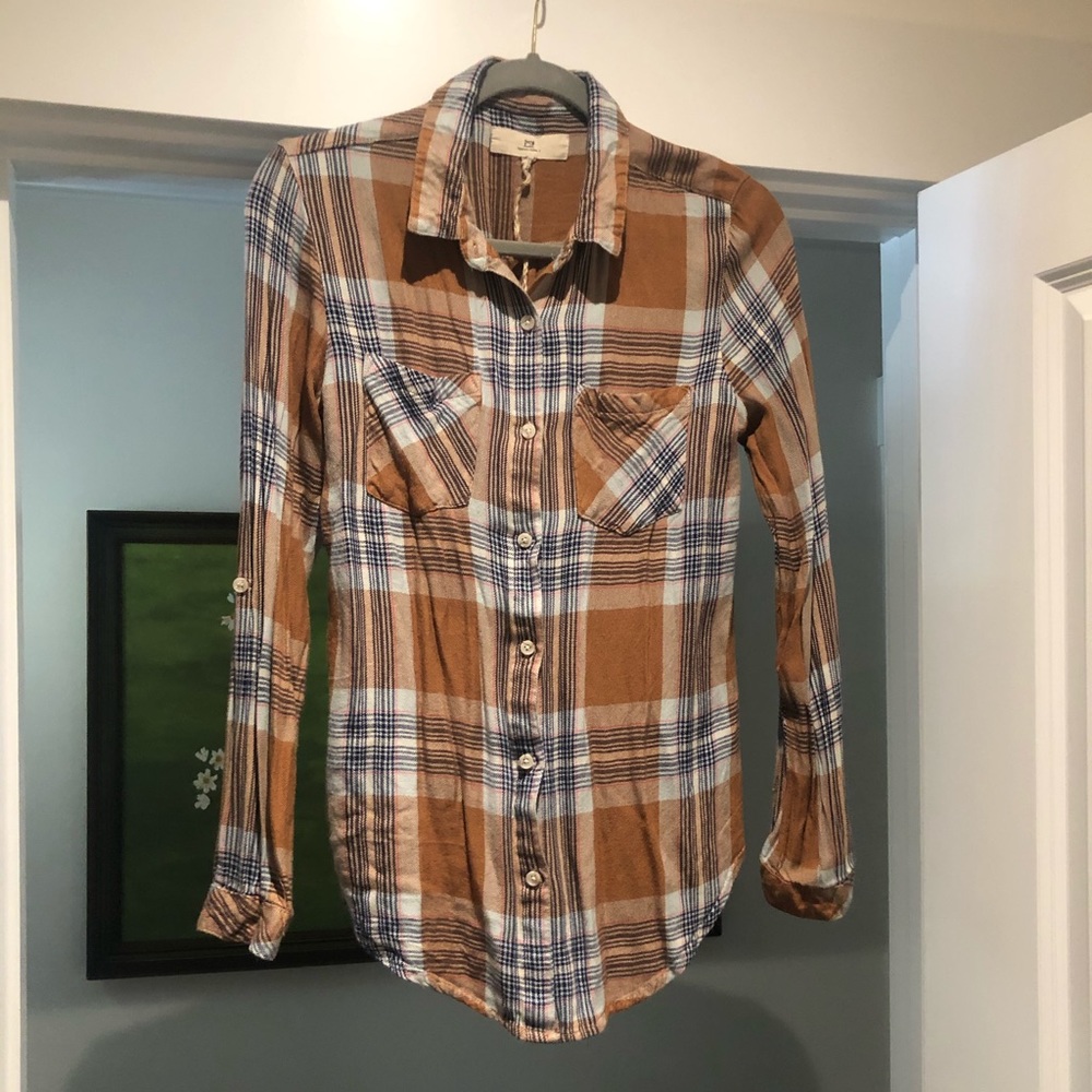 🤶 Golden Plain Flannel